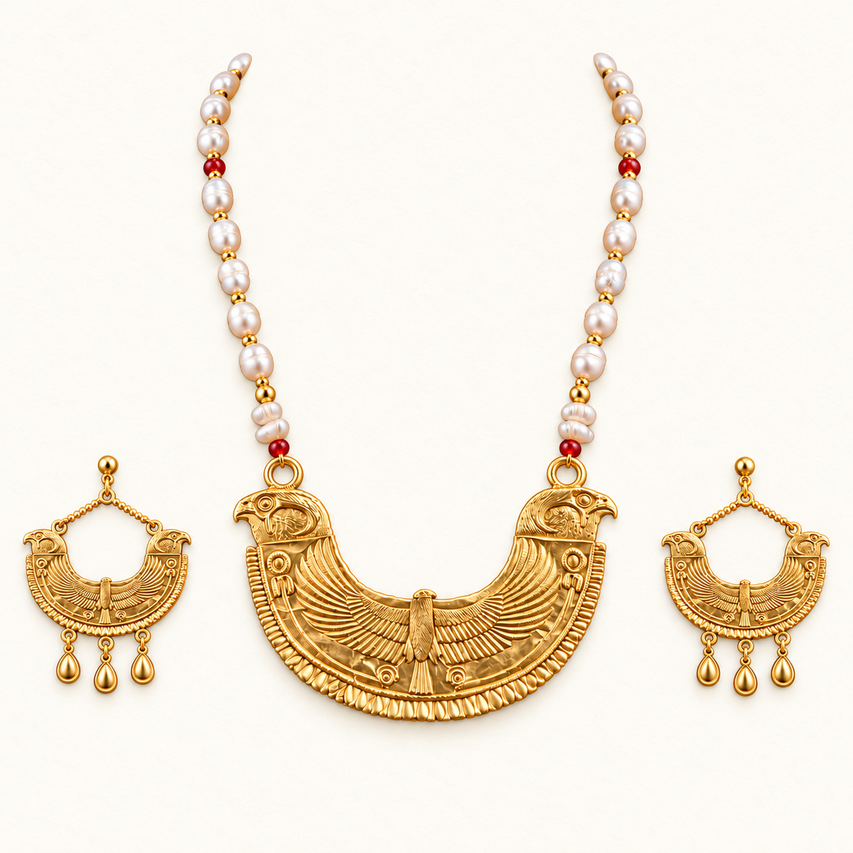 Gold Falcon Collar