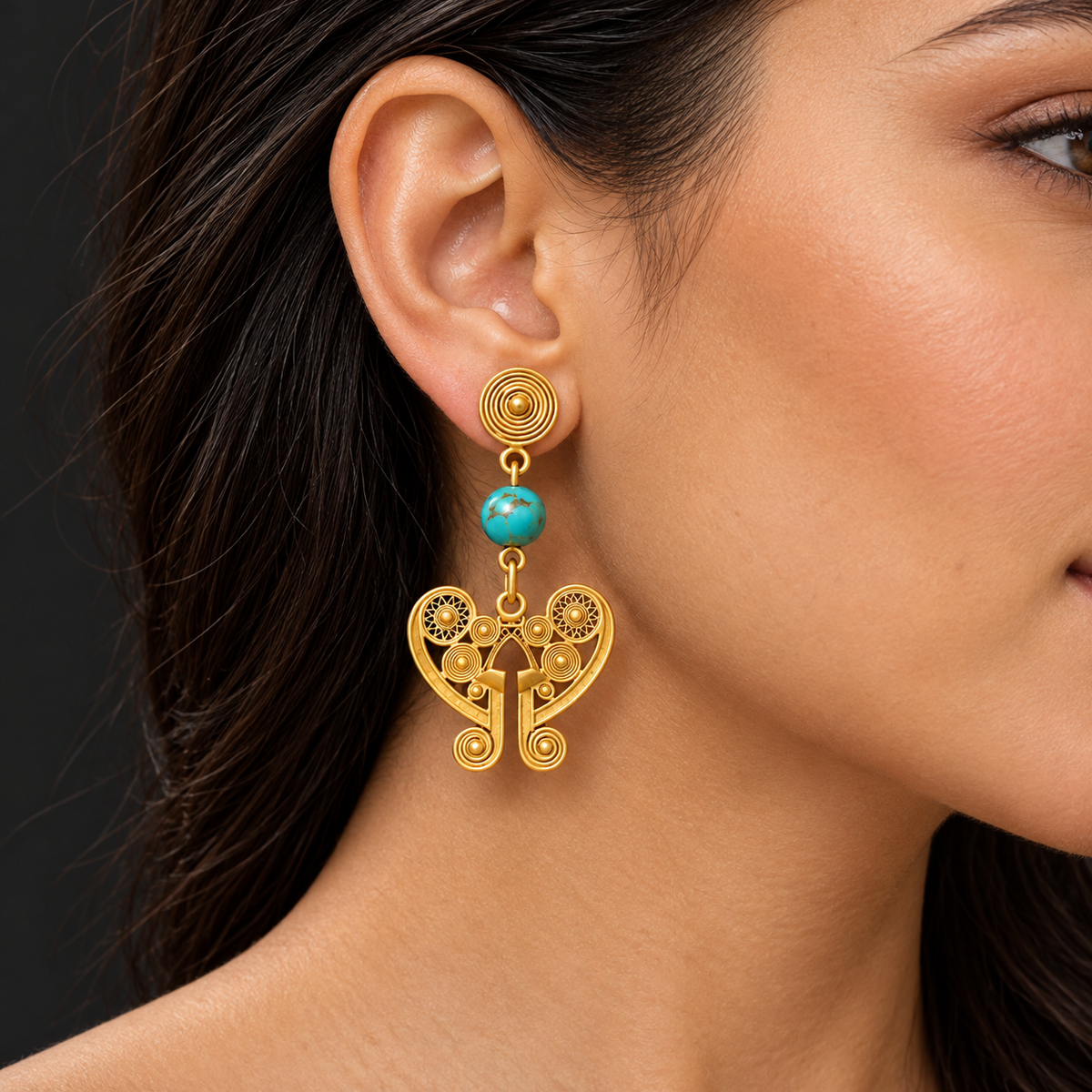 Zenú Butterfly Pendant