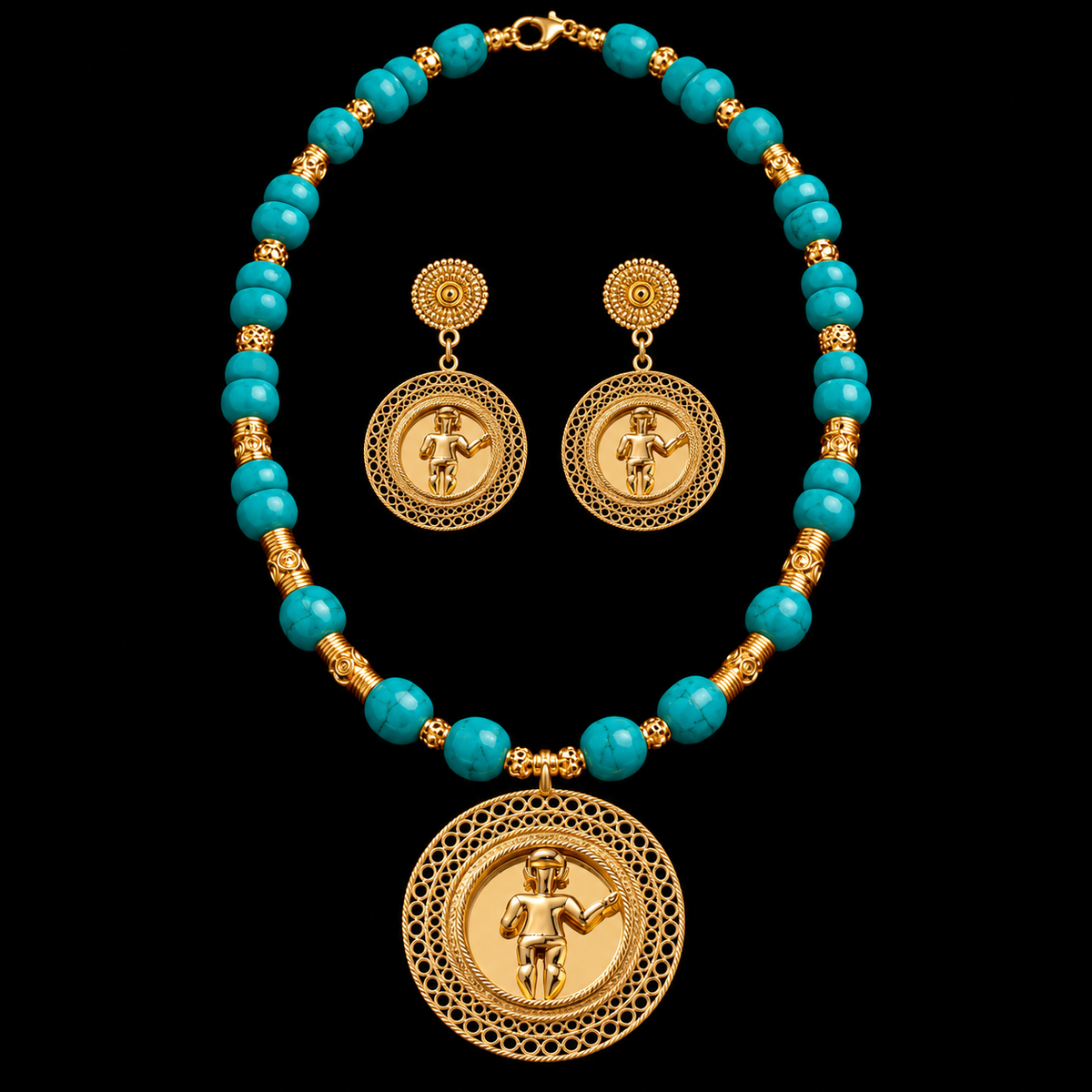 Zenú Shaman Medallion